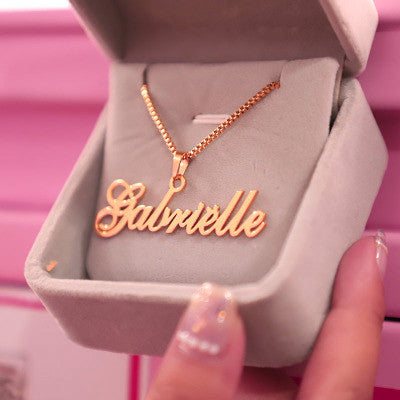 PERSONALIZE NECKLACE NAME