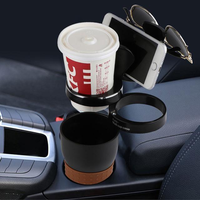 HOLDS DRINKS (BOTTLES, CANS ,CUPS ) IN YOUR CAR, TRUCK, OR SUV.