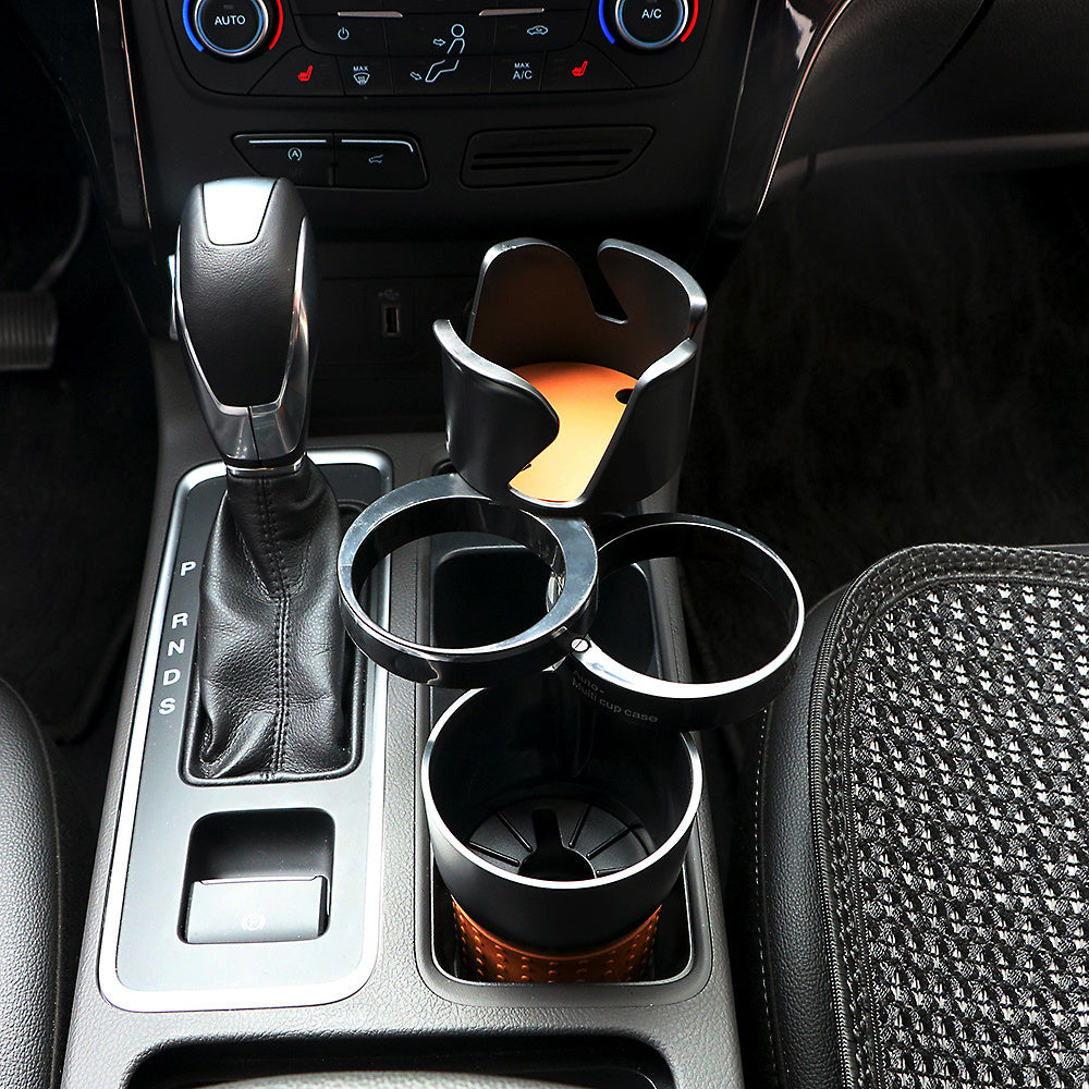 HOLDS DRINKS (BOTTLES, CANS ,CUPS ) IN YOUR CAR, TRUCK, OR SUV.