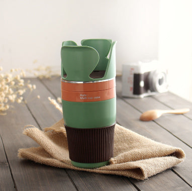 HOLDS DRINKS (BOTTLES, CANS ,CUPS ) IN YOUR CAR, TRUCK, OR SUV.