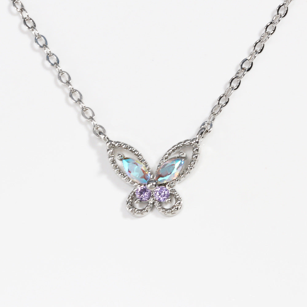 BUTTERFLY NECKLACE PENDANT FOR WOMEN