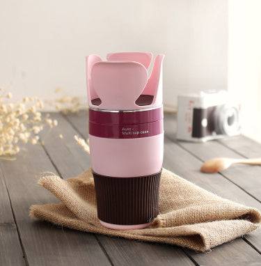 HOLDS DRINKS (BOTTLES, CANS ,CUPS ) IN YOUR CAR, TRUCK, OR SUV.
