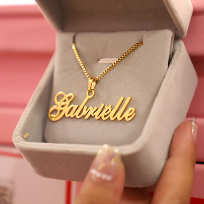 PERSONALIZE  NECKLACE NAME