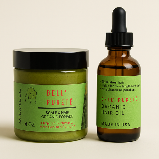 Bell’ Pureté Ultimate Growth Duo – Hair Oil + Pomade Combo